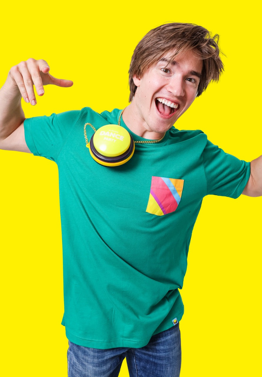 The Partier (1 Button + 1 Necklace)